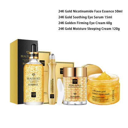 24K Gold Nicotinamide Skin Care Set - Just Endless