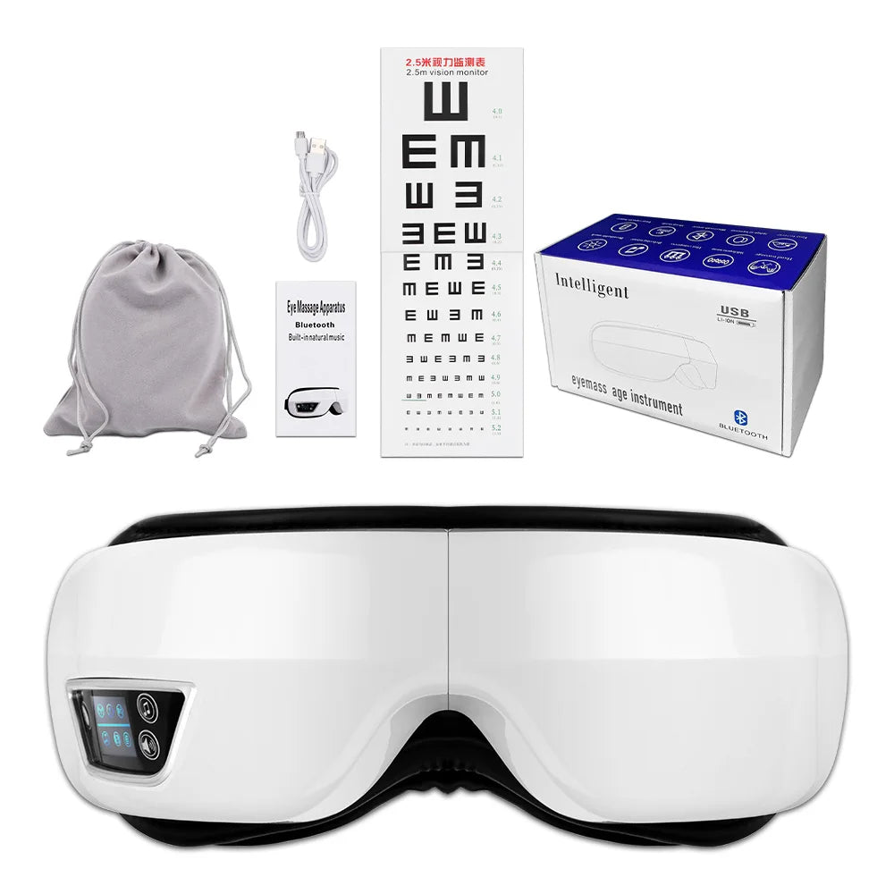 Smart Eye Massage Bluetooth Glasses - Just Endless