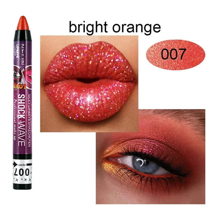 Eye Shadow Lipstick Waterproof Pen