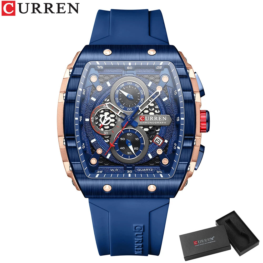 CURREN Luxury Square Quartz Watch - Just Endless