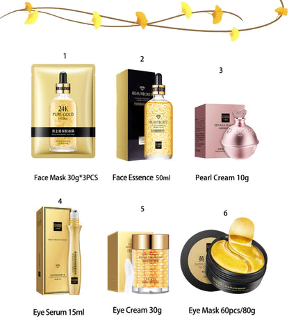 24K Gold Nicotinamide Skin Care Set - Just Endless