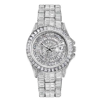 MISSFOX Full Diamond Luminous Watch For Men - Just Endless