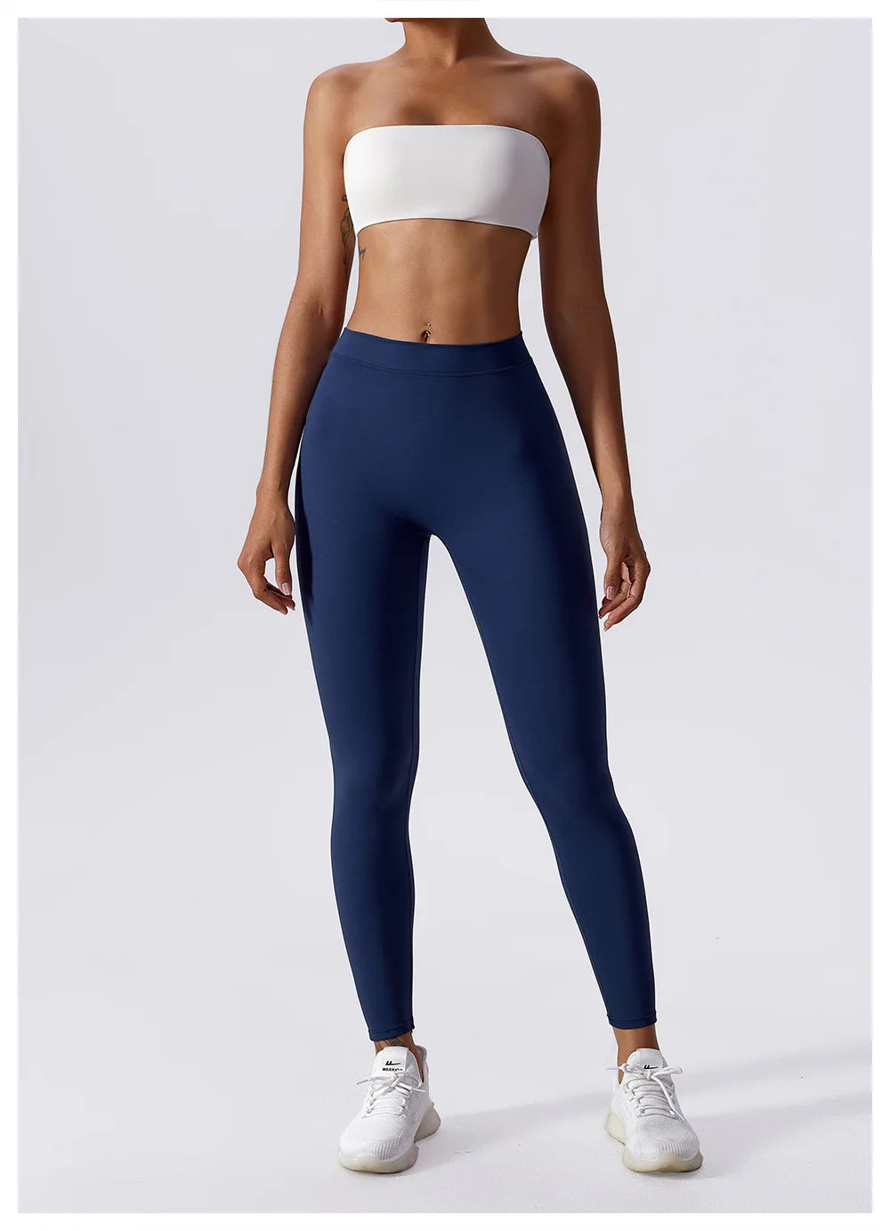 High Waist V Push Up Leggings - Just Endless