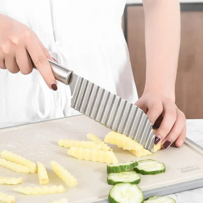 Stainless Steel Potato Chip Slicer Knife - Just Endless