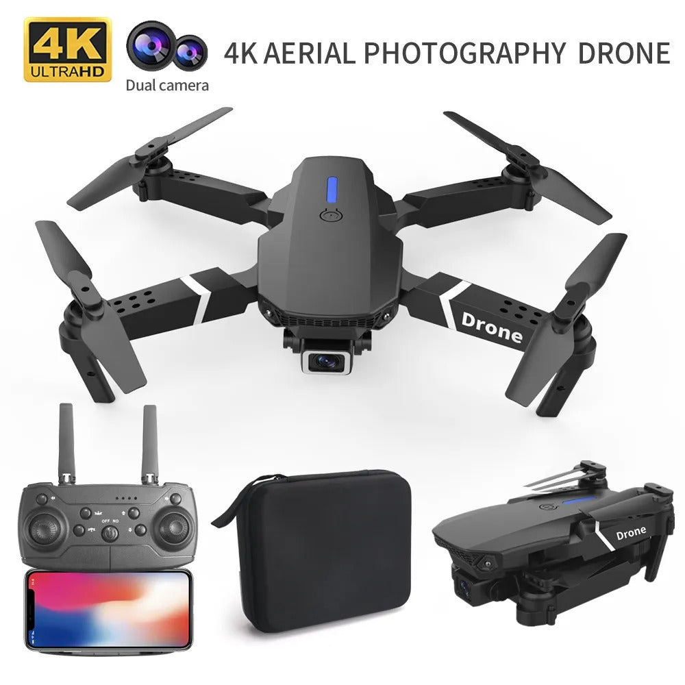 Professional Drone E88 4k wide-angle HD camera - Just Endless